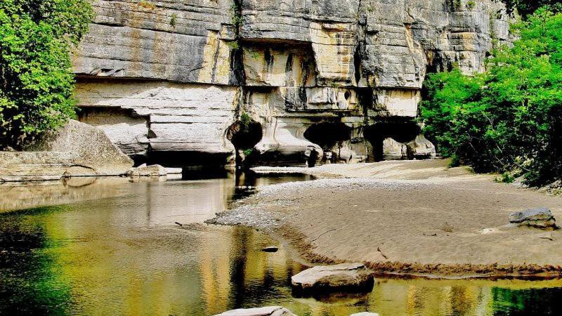 Gite Le Chamaju Labeaume Dış mekan fotoğraf